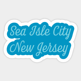 Sea Isle City NJ Sticker